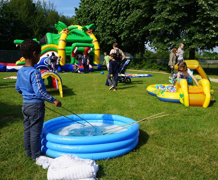 Inclusieve samenspeeldag MPI Oosterlo - buiten spelen